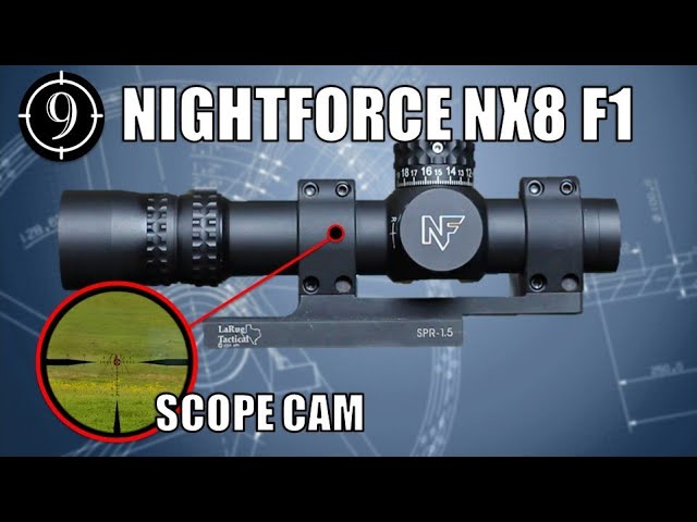 nightforce nx8 1-8x24 f1: optics review - lpvo